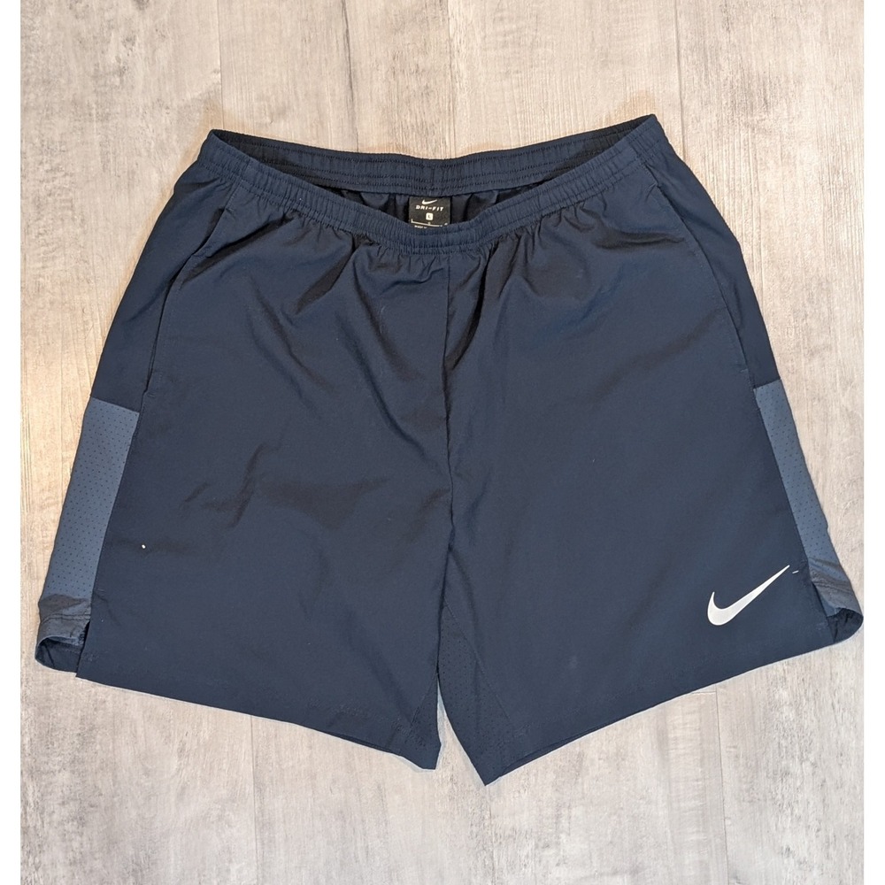 Nike Dri-FIT Running Training Shorts Men's Large Dark Gray Athletic Gym